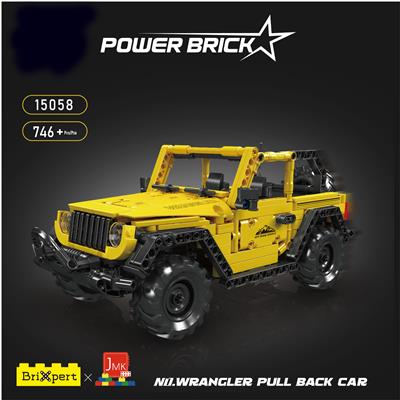 回力牧马人越野车（回力版）全英版(746PCS) - OBL10213364