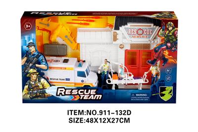 Sets / fire rescue set of / ambulance - OBL10213409