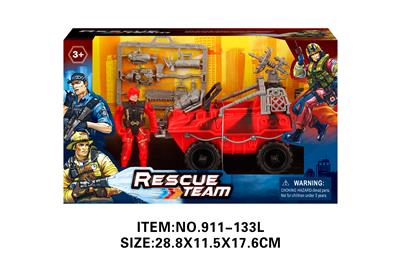 Sets / fire rescue set of / ambulance - OBL10213426