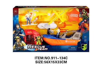 Sets / fire rescue set of / ambulance - OBL10213430