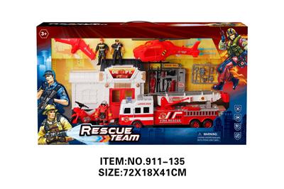 Sets / fire rescue set of / ambulance - OBL10213434