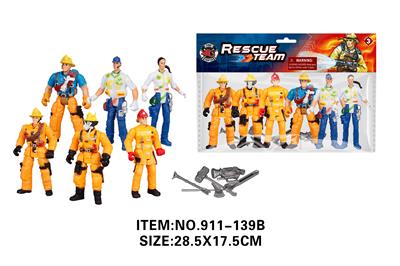 Sets / fire rescue set of / ambulance - OBL10213445