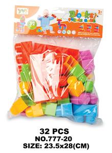 PVC卡头32pcs五色混装 - OBL10214769