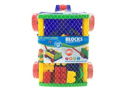 网袋益智积木车（24PCS) - OBL10215056