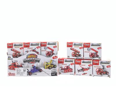 金属自装积木1109消防系列
6款混装展示盒12只装 - OBL10215197