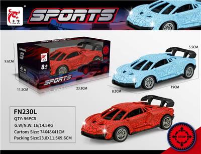 四通带灯光遥控车（裂纹） - OBL10217086