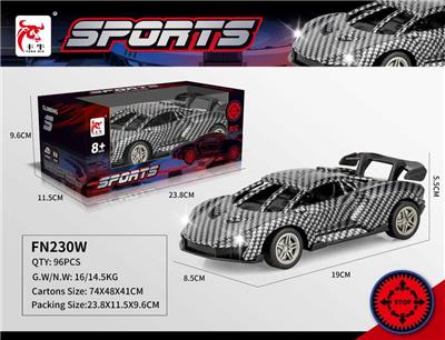 四通带灯光遥控车（碳纤纹） - OBL10217090