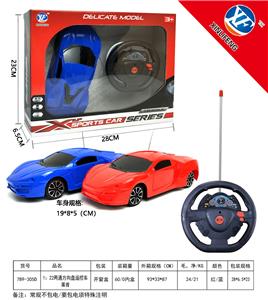 1：22两通方向盘遥控车莱肯 - OBL10217198