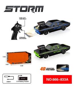 2.4G遥控车+灯光+声音 - OBL10217847