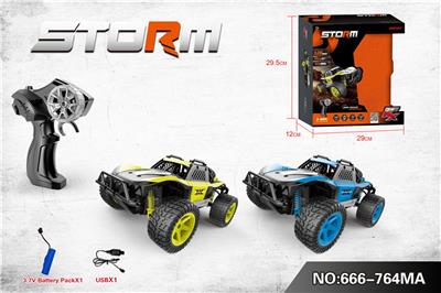 1:20 2.4G四通变速高速遥控车（包电） - OBL10217915