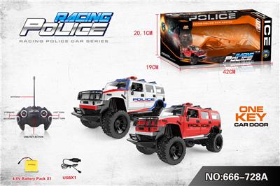 1:15五通开门遥控警车+灯光（包电） - OBL10217931