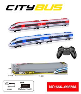 四通遥控列车+灯光（包电） - OBL10217944