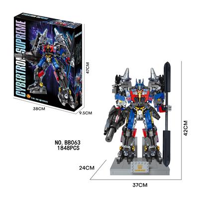 DIY拼装恐龙积木
赛博坦擎天战神 - OBL10218366