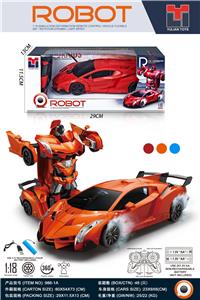 1:18一键变型兰博基尼仿真车（包电） - OBL10219681