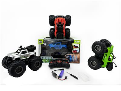 站立灯光喷雾遥控特技皮卡车 - OBL10220217