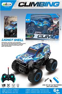 充电PVC灯光高速喷雾遥控车大脚怪 - OBL10220232