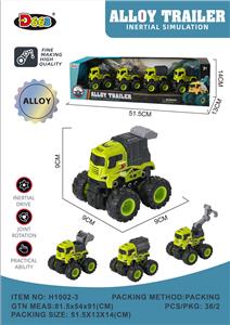 合金惯性城市环卫车
（4只装） - OBL10220855