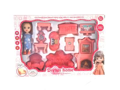 (GCC)儿童女孩过家家家具系列盒装 - OBL10221000