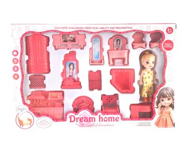 (GCC)儿童女孩过家家家具系列盒装 - OBL10221008