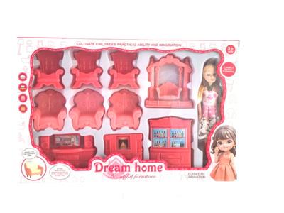 (GCC)儿童女孩过家家家具系列盒装 - OBL10221011