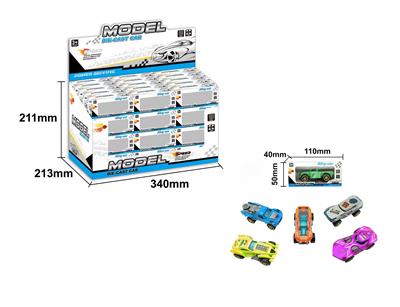 60PCS滑行合金老爷车6款 - OBL10222147