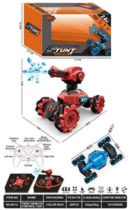 2.4G扭变侧移特技打水弹遥控车(2.4G包电) - OBL10222968