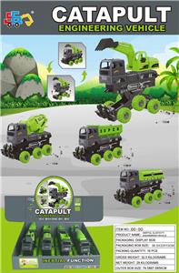 惯性弹变工程搅拌车/自卸卡车/挖掘装载车/油罐车/两种形态自由变换 - OBL10224039