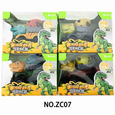 四通带灯光恐龙蛋车（27Mhz不包电） - OBL10224317