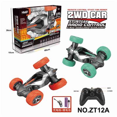 2.4G包电 翻斗特技车  （带灯光音乐） - OBL10224401