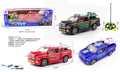 1：16道奇公羊皮卡四通遥控灯光赛车包电（车身包3.7V锂电+USB线，遥控器2粒5号不包） - OBL10226078