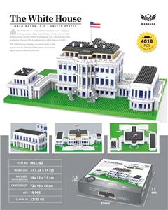 微颗粒积木白宫 - OBL10226271