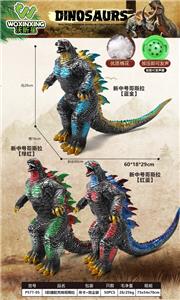 3款中号搪胶充棉哥斯拉混装 - OBL10226582