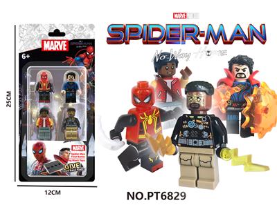 蜘蛛侠大决战积木人仔4PCS - OBL10227229