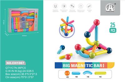 大尺寸拼装磁力棒25P - OBL10229498