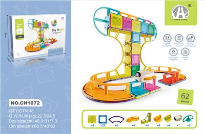 拼装磁力轨道
62PCS - OBL10229502