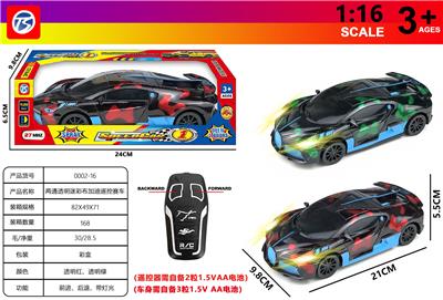 两通透明迷彩布加迪赛车 - OBL10230829