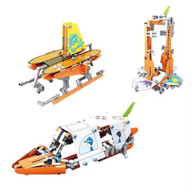 单品三形态 科学实验形态：快艇，帆船，浮标(291pcs) - OBL10230971
