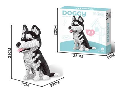 坐姿哈士奇 - OBL10232286