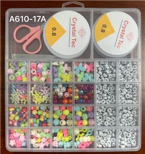 新款阿文26格2大格串珠盒      （带线盒+剪刀+夹子） - OBL10233720
