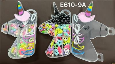 新款俄文9格独角兽印花串珠盒 - OBL10233977