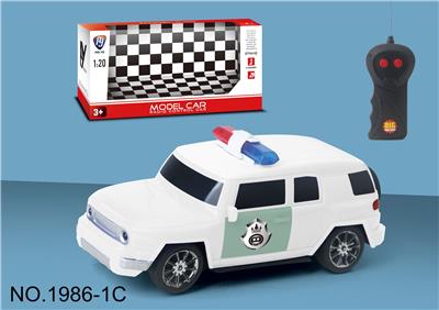 (GCC)FJ1：20二通遥控警车 - OBL10234008