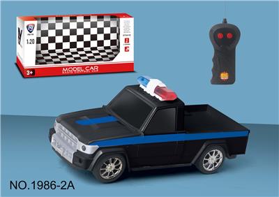 (GCC)1：20二通皮卡遥控警车 - OBL10234013