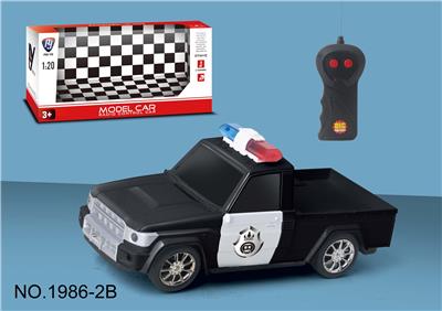 (GCC)1：20二通皮卡遥控警车 - OBL10234014