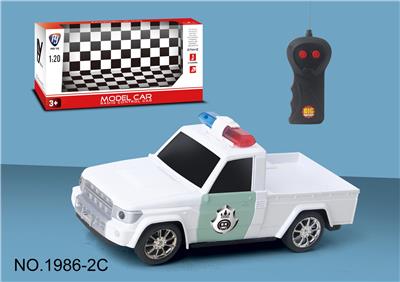 (GCC)1：20二通皮卡遥控警车 - OBL10234015
