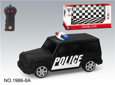 (GCC)奔驰大G1：20二通遥控警车 - OBL10234049