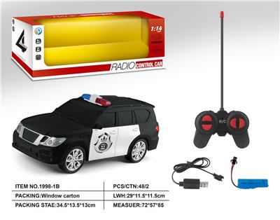 (GCC)1:14日产途乐四通遥控警车 - OBL10234140