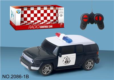 (GCC)FJ1：20四通遥控警车 - OBL10234180