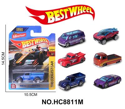 1:64合金车（货车，客车，跑车）吸板 - OBL10234252