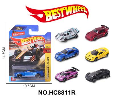 1:64合金车（赛车，跑车）吸板 - OBL10234257