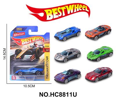 1:64合金车（赛车，跑车）吸板 - OBL10234260